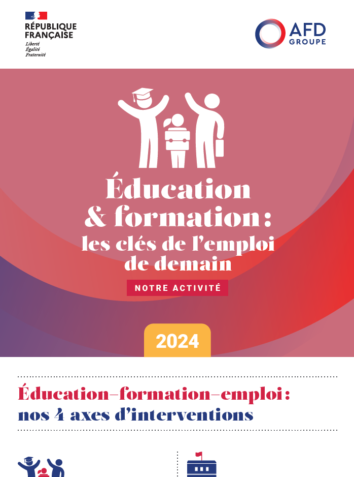 Infographie - Nos engagements Éducation, formation, emploi en 2024