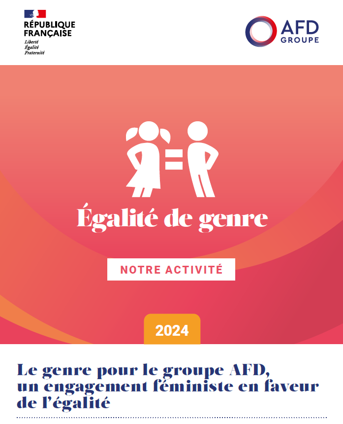 Infographie - Notre activité en faveur de l'égalité de genre en 2024